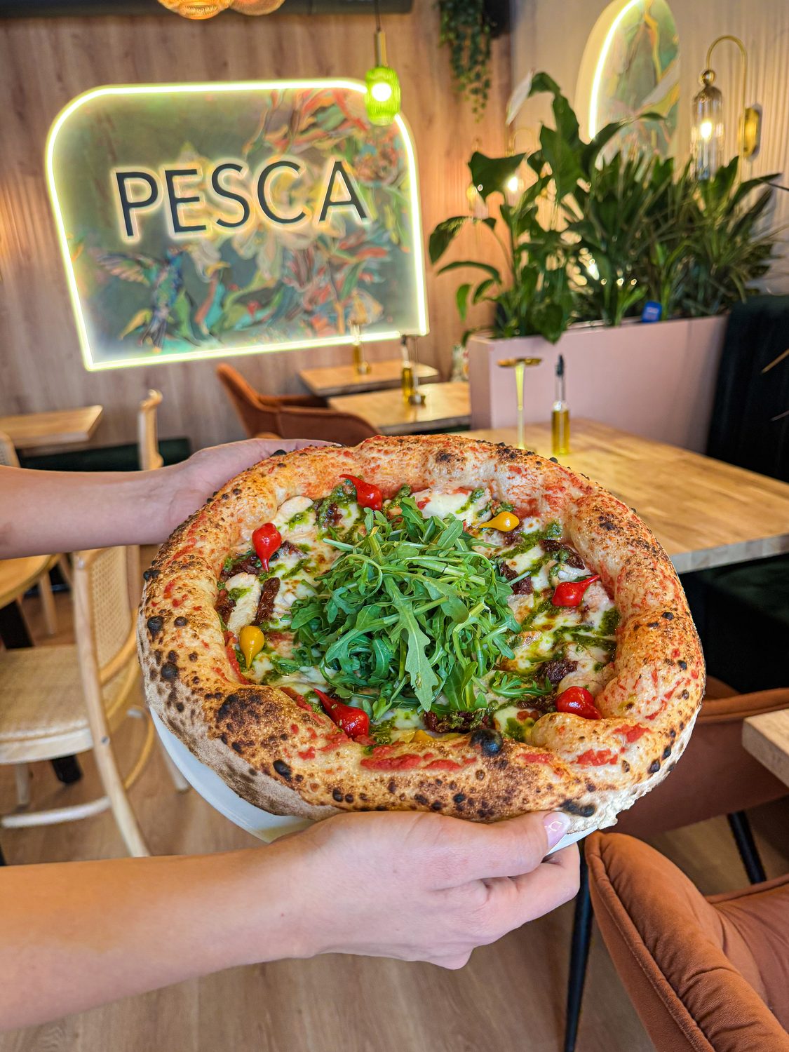 Pizza z rukolą