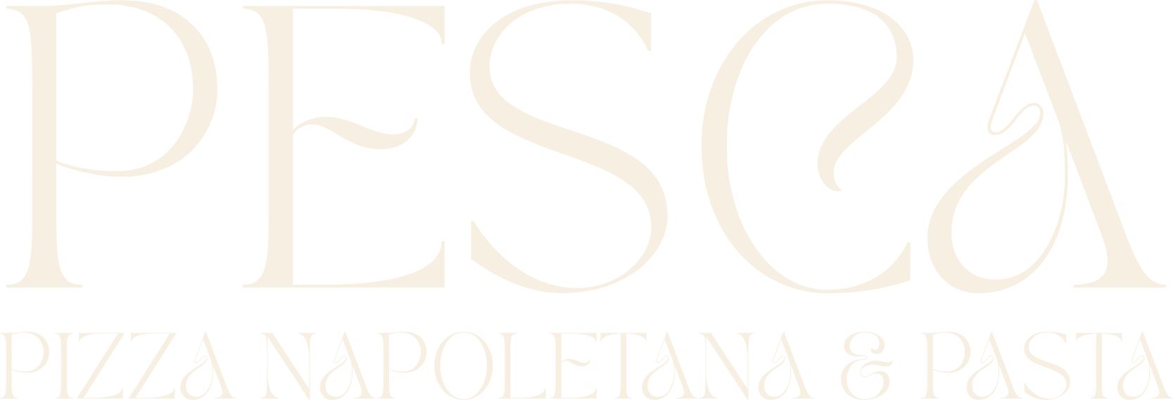 Pesca — Pizza Napoletana & Pasta
